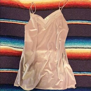 Free people velvet tank